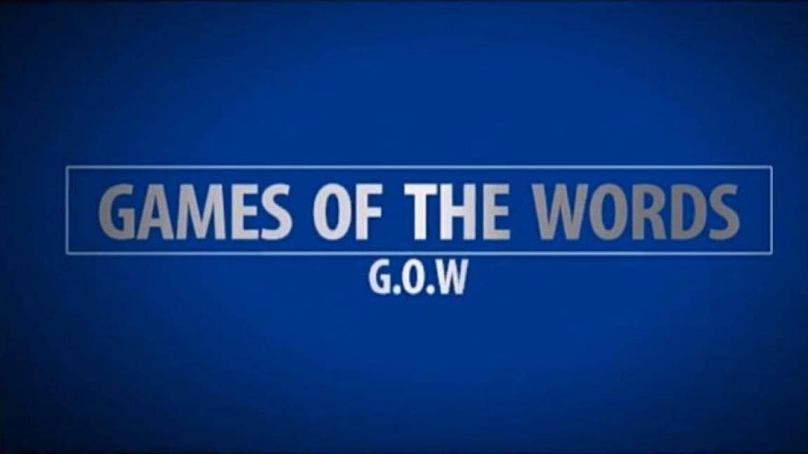 Games Of The Words (G.O.W) – Kelime Oyunları e-Twinning Projesi